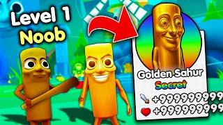 Starting Over as NOOB with OP SECRET SAHUR in Brainrot Evolution! (Roblox)