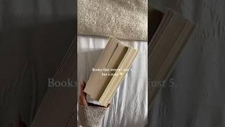 SIX star books. #booktube #booktok #bookish #bookrecs #books #booklover