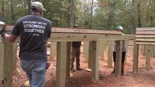 Cabin Build Part 11 - 1.5 Hour Insulated Floor - SIP ECO Panels of TN