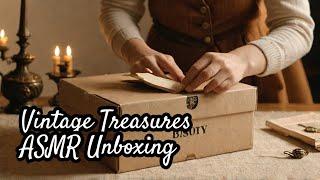 ASMR Unboxing Antiques & Collectables UK | ENGLISH Treasures from ENGLAND of Yore