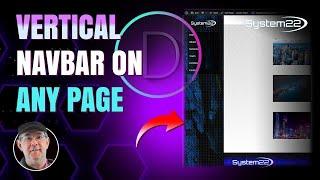 Divi Theme Add A VERTICAL MENU To Any Page 