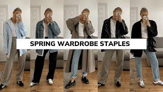 10 SPRING WARDROBE ESSENTIALS 2023 / 10 Spring Outfit Ideas / Sinead Crowe