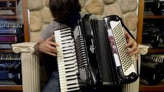 4246 - Black Zero Sette Piano Accordion LMMH 41 120 $1499