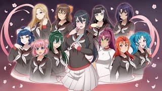 Yandere Simulator 1980s mode all rivals 1-10 weeks playthrough S+