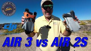 DJI Air 3 vs DJI Air 2S Video Comparison Test Flight