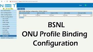 How to Add ONT and how to Bind a Profile on OLT | BSNL Modem Binding in OLT | Internet Configuration