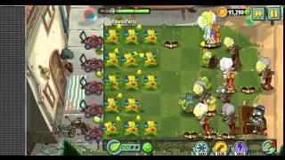 Растения против зомби 2/Plants vs Zombies 2 :Drop into big wave beach party