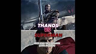 Thanos VS Superman#shorts #fyp #mcu #thanos #superman #dceu #vs #marvel #dc #1v1 #trending #short