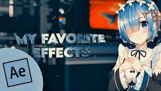 My Favorite Effects - After Effects AMV Tutorial