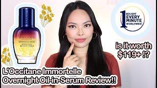 L'Occitane's Immortelle Overnight Reset Oil-in-Serum Review