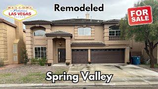 Spring Valley Home For Sale Las Vegas | Remodeled | With Loft | Two Story | Living in Vegas