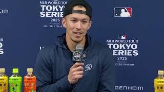 Tommy Edman Reacts to Roki Sasaki Debut, 1st Dodgers Home Run, Playing in Japan, Tokyo Fanbase!
