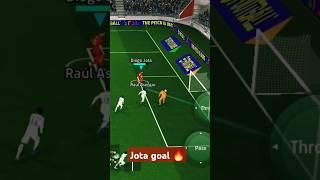 Jota goal #shorts #efootball #pesmobilegoals