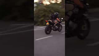 Muscle on motorcycle