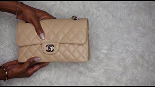 WHATS IN MY CHANEL CLASSIC DOUBLE FLAP BAG SIZE SMALL | WIMB