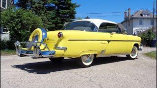 1954 Ford Crestline Victoria in Yellow / White & Ride on My Car Story with Lou Costabile