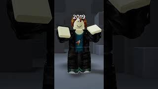 Evolution My Avatar in Roblox (2016 -2024)