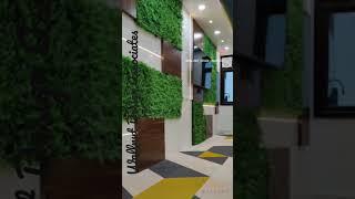 office interior #office#officeinterior#interiorlandscape#landscape#wallart#verticalgarden