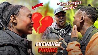 Making couples switching phones for 60sec   SEASON 3 SA EDITION | EPISODE 133 |