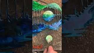 @OfficialClutch #sunriseonslaughterbeach inspired #metalart #art #epoxy