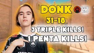 31Kills! donk (31-18) (anubis) | FACEIT Ranked | 2024 | CS2 POV/demo