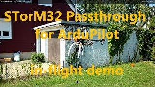 STorM32 Passthrough for ArduPilot: In-flight Demo