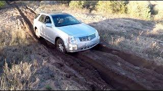 Cadillac SRX Off Road in Russia.