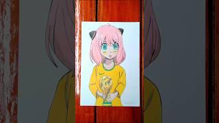 Anya Drawing  #spyxfamily #anya #sketch #drawing  #animedraw #fanart  #art #speeddrawing