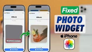Fix: No Photos Available in Featured Photo Widget on iPhone!
