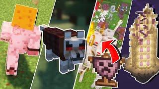 Turn Minecraft into TERRARIA!! (Bleeding, New Raid, End Structures, 3 new Modes) [Forge]