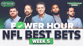 2024 NFL Week 5 NFL PLAYER PROPS & BETTING PICKS! | NFL Picks & Predictions | Power Hour