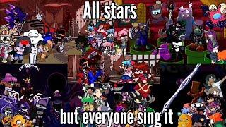 All stars but everyone sing it/ betadciu Mario's madness v2