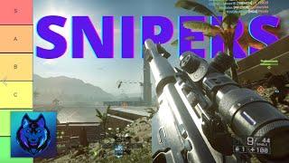 Battlefield 4 2021 Best Snipers (tier list)