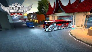 BUS SIMULATOR INDONESIA | TRIP TO BATAK MUSEUM DANAU TOBA | MOBILE GAME