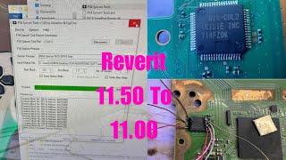 #ps4 Reverit 11.50 To 11.00 easy way by wee Tool method and Universal programer