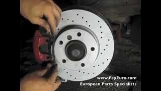 BMW 3-series Front Brake Replacement E36 - MillerTimeBMW DIY 13