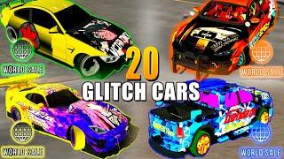 MAKING 20 *GLITCH* Cars STARTING With 20.000 COINS | Car Parking Multiplayer