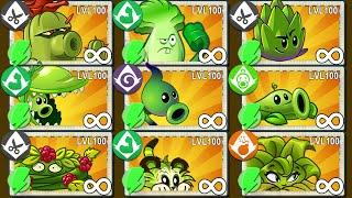 All Best Green Plants In PVZ 2 - Plants Vs Zombies 2 Tournament