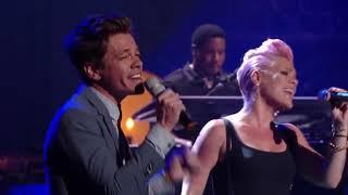 Pink feat Nate Ruess - Just Give Me a Reason (2013 live)