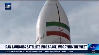 Iran satellite launch into space worries West amid Russian-Iran arms trade