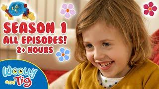 @WoollyandTigOfficial -  ALL of Season 1!  | 2+ HOURS |TV Show for Kids | Toy Spider