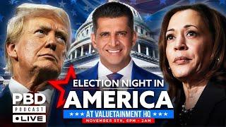 Election Night In America | Donald Trump vs. Kamala Harris | PBD Podcast | Ep. 503