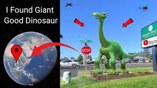 I Found Very Good Dinosaur On Google Earth and Google Maps In Real Life