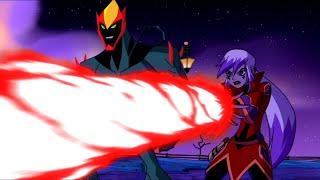 Ben 10 Omniverse Charmcaster's Spells but red magic