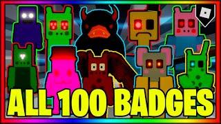 How to get ALL 100 BADGES IN PIGGY RP [W.I.P] || Roblox