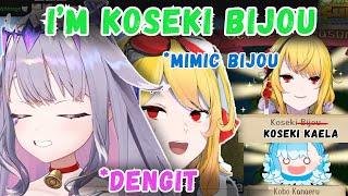 KAELA Perfect Mimic Jadi BEEJOU, Dan Mendapat The Besteres Best Friend Head KOBO... 【Kaela | Clip】