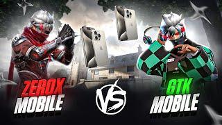 ZEROX Mobile Vs GTK Mobile | Epic Battle Ever