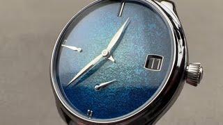 H Moser & Cie Endeavour Perpetual Calendar TANTALUM Enamel 1800-2000 H. Moser & Cie. Watch Review