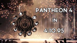 Hollow Knight Speedrun - Pantheon 4 in 4:10.95 (Old World Record)