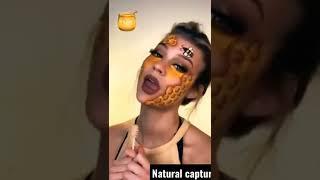 Amazing makeup art#facepainting #faceart#shorts #makeover